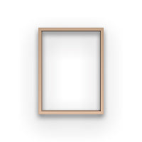 Natural framed poster