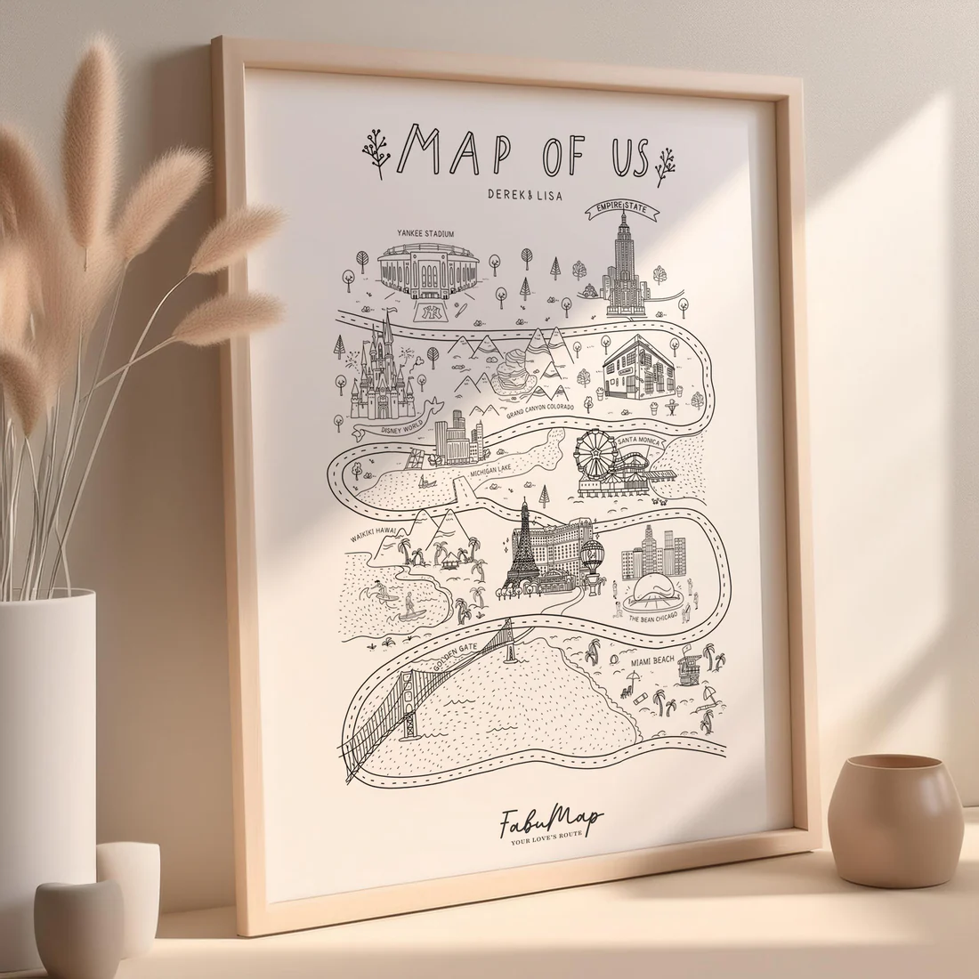 Map of Us Original