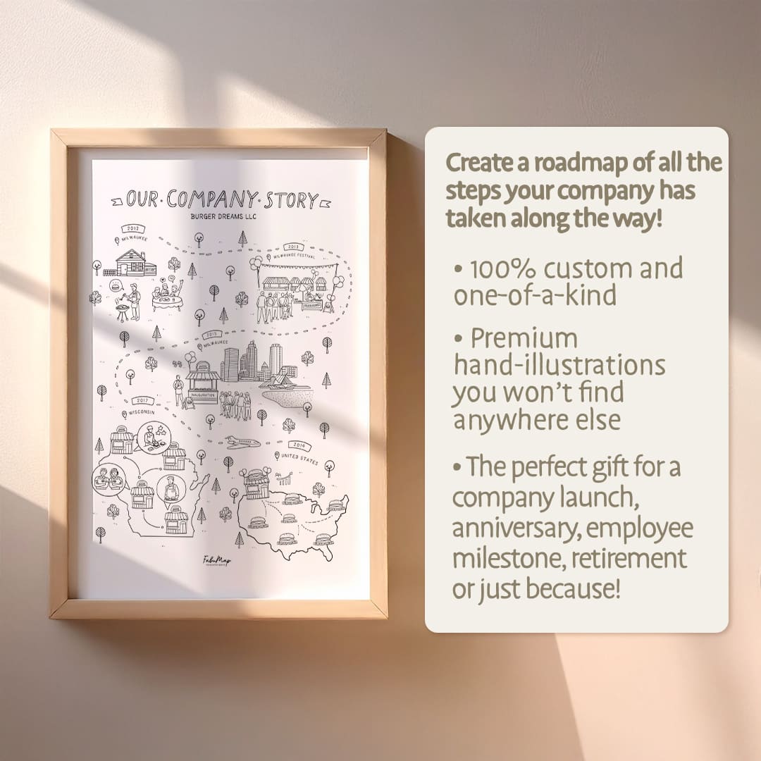 Map of Our Company Story
