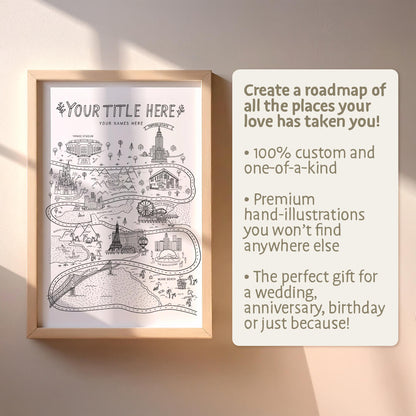 Custom Couple Map