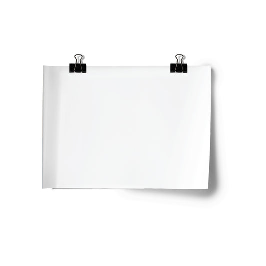 Unframed poster